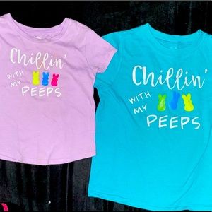Girl and Boy matching shirts set